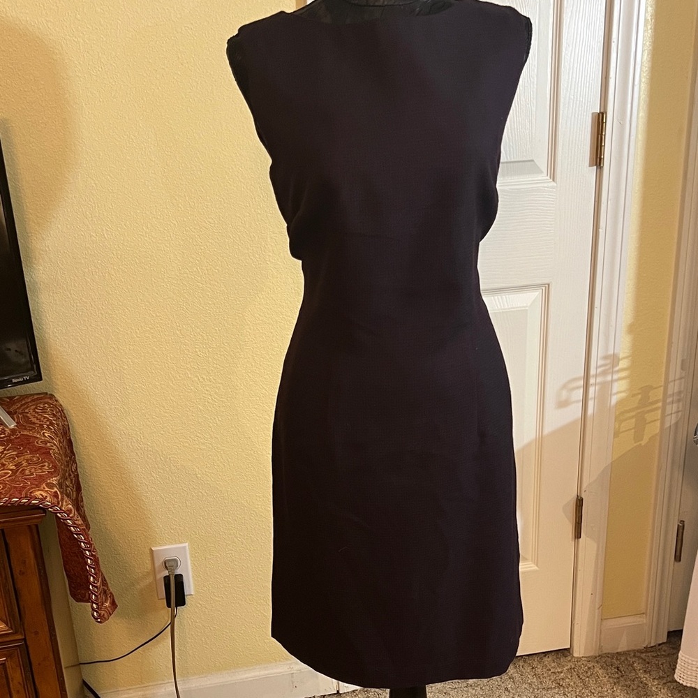 Karen Scott Elegant Black Midi Dress